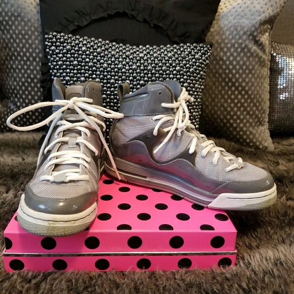 Jordan Other - SOLD Big Kids Grey Nike High Top Jordans